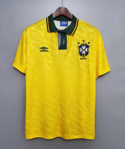 Brazil Home Jersey 1991–1993 Replica