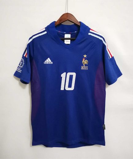 France Home Retro Jersey 2002 Replica