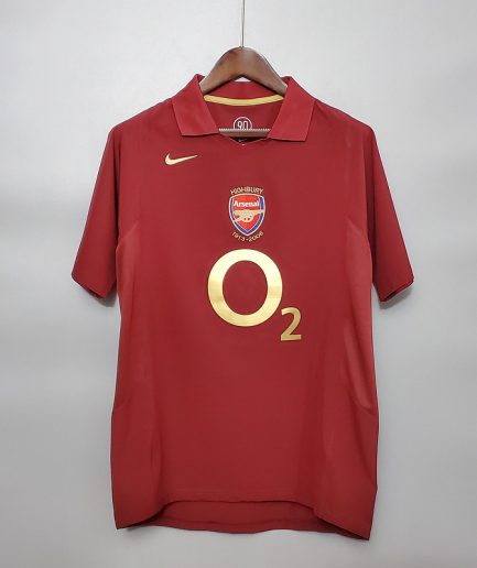 Arsenal Home Jersey 2005 2006 Replica 4 Highbury Final Game