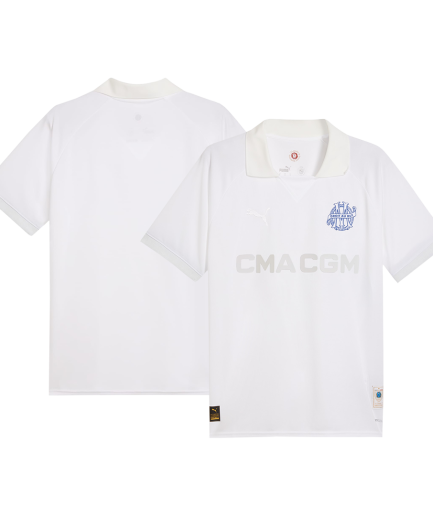 Olympique Marseille 125th Years Anniversary White Jersey 2024/2025 Replica