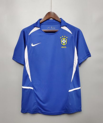 Brazil Away Retro Jersey 2002 Replica