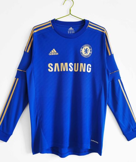 Long Sleeve Chelsea Home Jersey 2012 2013 Replica