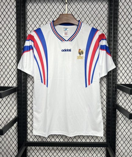 France Away Retro Jersey 1996 Replica