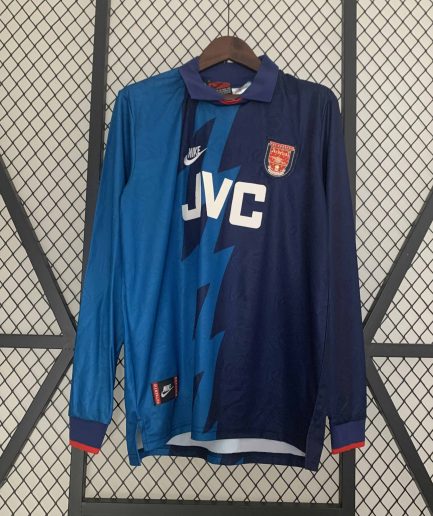 Long Sleeve Arsenal Away Jersey 1995 1996 Replica