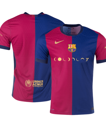 Player Version Barcelona Home x Cold Play Jersey 2024 2025