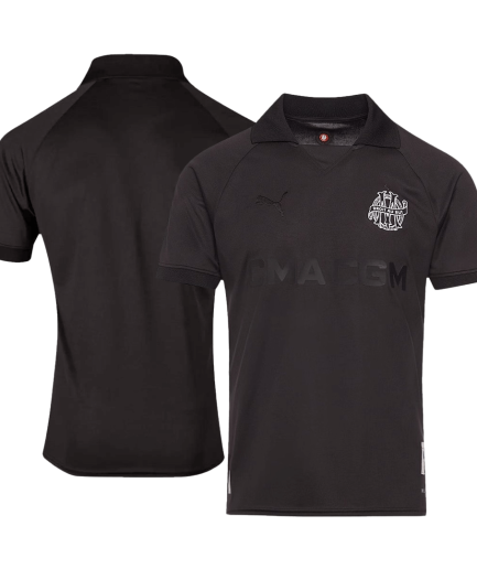 Olympique Marseille 125th Years Anniversary Black Jersey 2024/2025 Replica