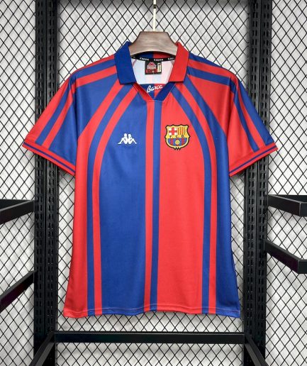 Barcelona Home Jersey 1997 1998 Replica Cup Jersey