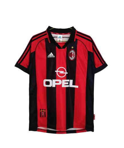 AC Milan Home 1998 1999 Retro Jersey