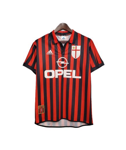 AC Milan Home 1999 2000 Retro Jersey