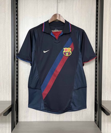 Barcelona Away Jersey 2002 2003 Replica