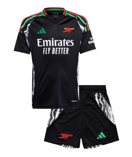 Kids Size Arsenal Away Jersey 2024 2025 Replica + Shorts