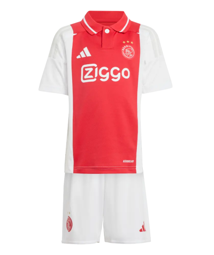 Kids Ajax Home Jersey 2024/2025 Replica + Shorts