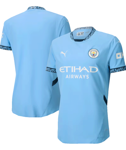 Player Version Manchester City Home Jersey 2024/2025