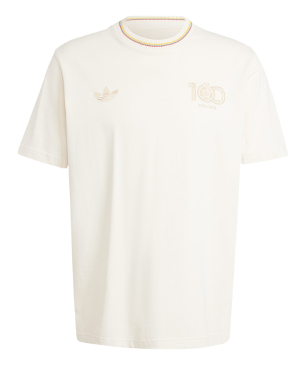 Colombia 100 Years Anniversary Jersey Full White Khaki 2024 Replica