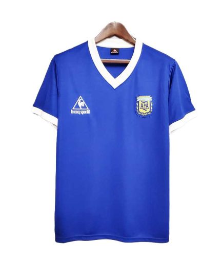 Argentina Away Jersey 1986 Replica