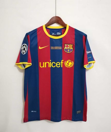 Barcelona Home Jersey 2010 2011 Replica Champions League Final Edition