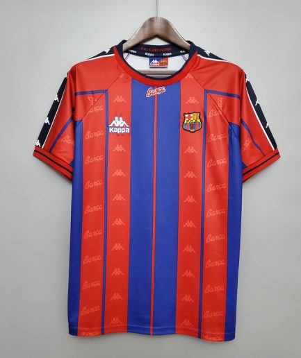 Barcelona Home Jersey 1997 1998 Replica