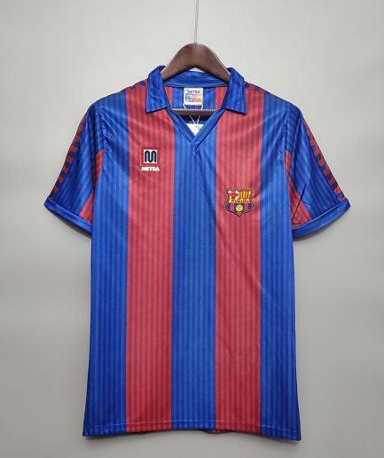 Barcelona Home Jersey 1990 1991 Replica