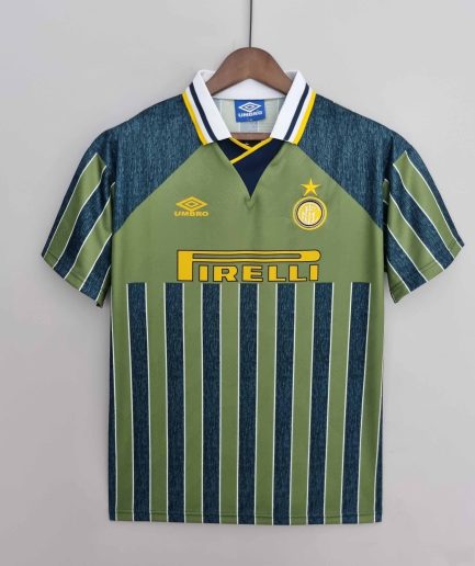 Inter Milan Away Retro Jersey 1995 1996 Replica