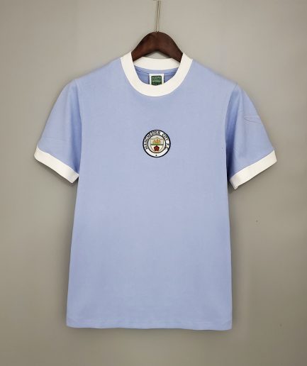 Manchester City Home Retro Jersey 1971 1972 Replica