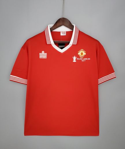 Manchester United Home Retro Jersey 1977 Replica