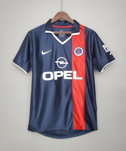 PSG Home Retro Jersey 2001 2002 Replica