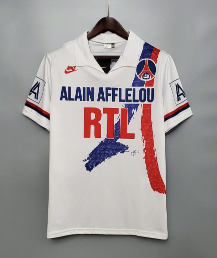 PSG Away Retro Jersey 1990 1991 Replica