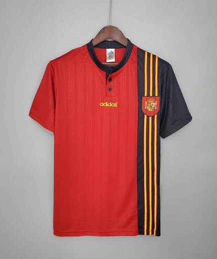 Spain Home Retro Jersey 1996 Replica