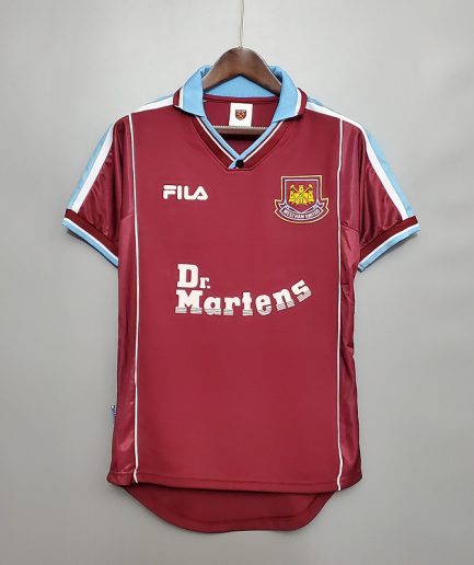 West Ham Home Retro Jersey 1999 2001 Replica