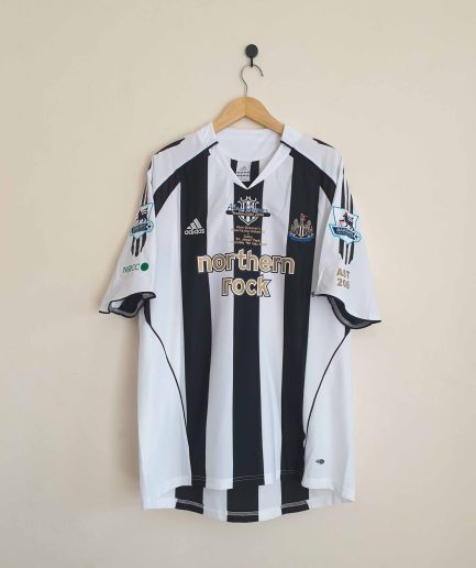 Newcastle United Home Retro Jersey 2005 2006 Alan Shearer Farewell Game Edition Replica