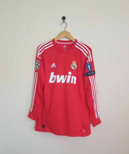Long Sleeve Real Madrid 3rd Retro Jersey 2011 2012 Replica