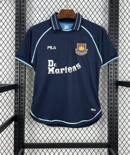 West Ham 3rd Retro Jersey 1999 2001 Replica