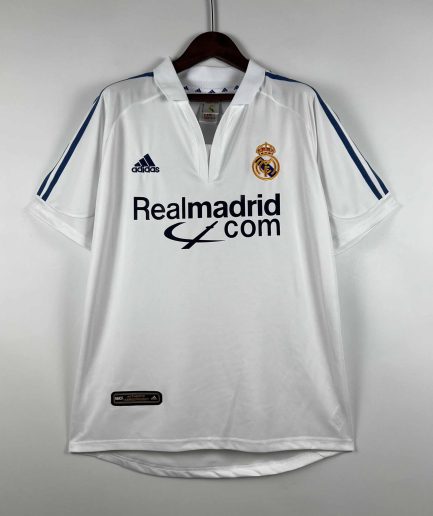 Real Madrid Home Retro Jersey 2001 2002 Replica