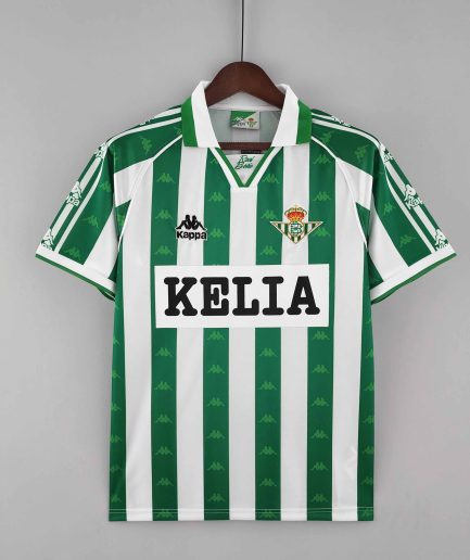 Real Betis Home Retro Jersey 1995 1997 KELIA Sponsor Replica