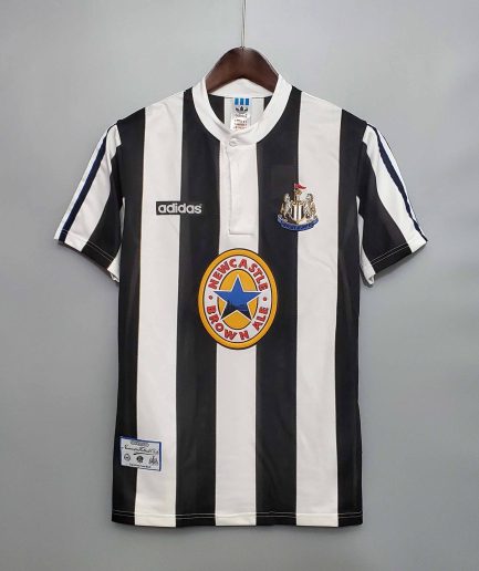 Newcastle United Home Retro Jersey 1995 1996 Replica