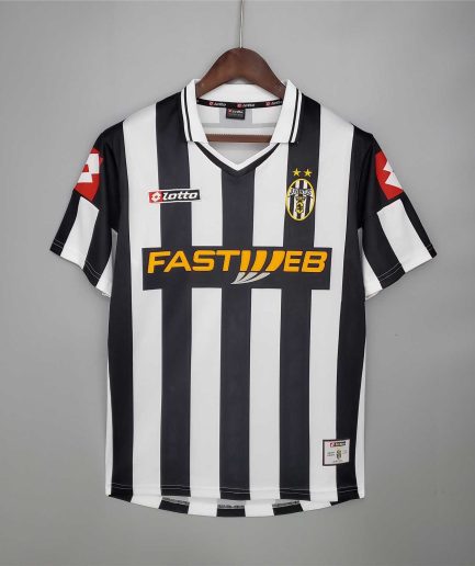 Juventus Home Retro Jersey 2001 2002 Replica