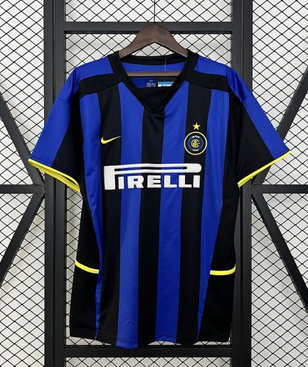 Inter Milan Home Jersey 2002 2003 Replica