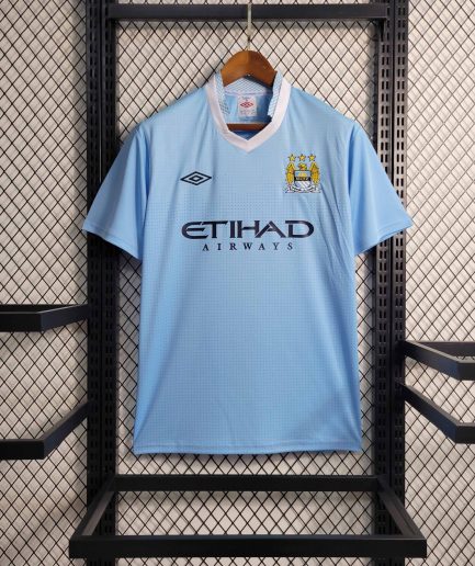 Manchester City Home Retro Jersey 2011 2012 Replica