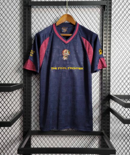 West Ham Special Edition x Iron Maiden Retro Jersey Navy K992 Replica