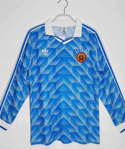 Long Sleeve East Germany Home Jersey 1988