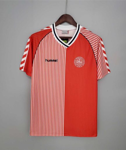 Denmark Home Jersey 1986