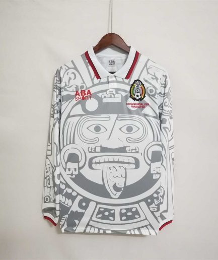Mexico Long Sleeve Away Jersey 1998