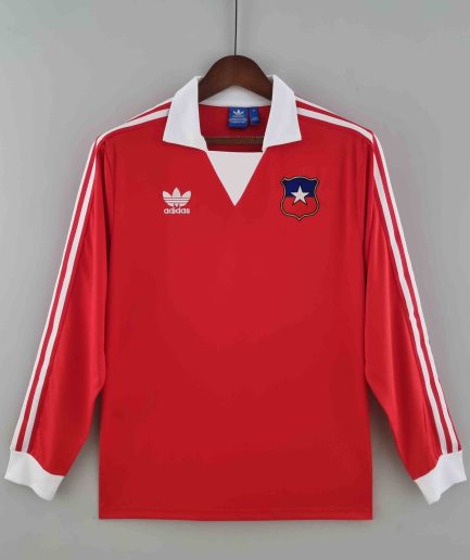 Long Sleeve Chile Home Jersey 1982