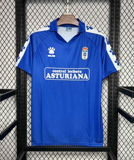 Real Oviedo Home Jersey 1990 1991
