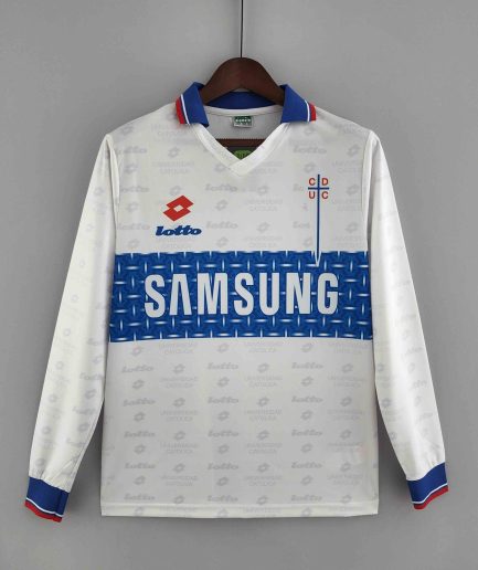 Long Sleeve Universidad Católica Home Jersey 1996