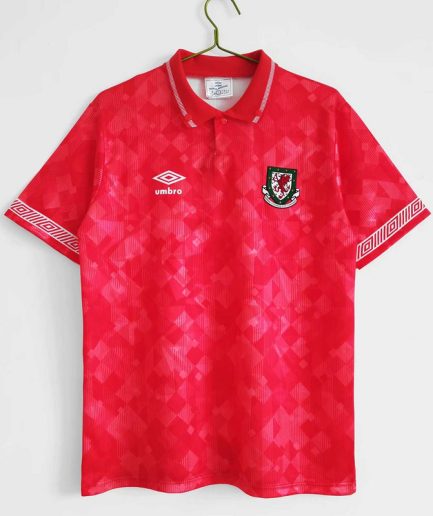 Wales Home Jersey 1990-1992