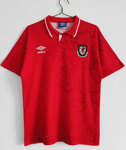 Wales Home Jersey 1992-1994