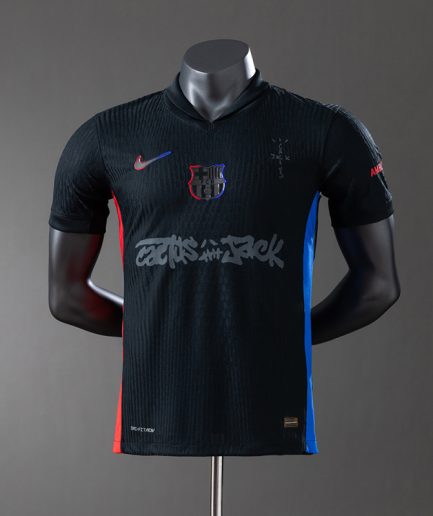 Authentic Barcelona Away Jersey x Cactus Jack 2024/2025