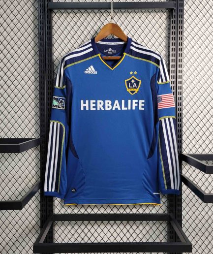 Long Sleeve LA Galaxy Away Jersey 2011-2012