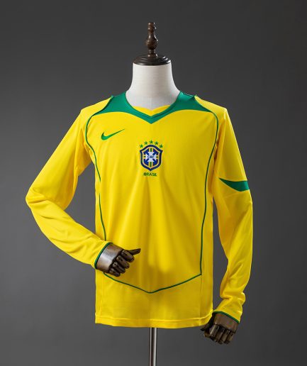 Long Sleeve Brazil Home 2004